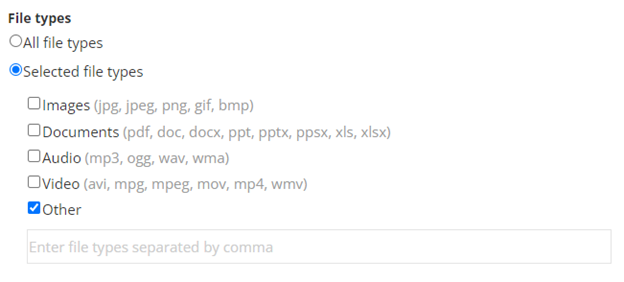 CoreFiletypes