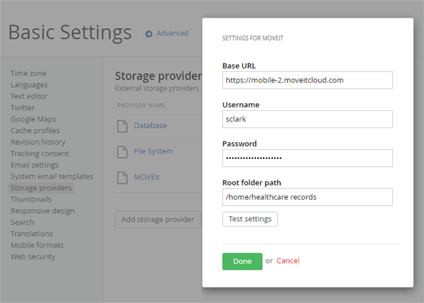 moveit-settings-dialog