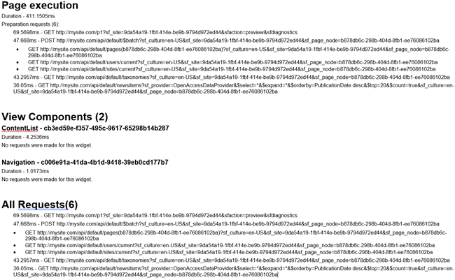 PageDiagnostics PageDiagnostics