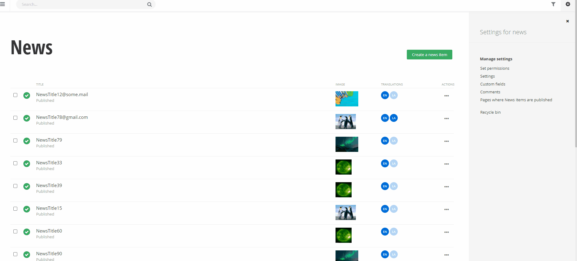 RelatedDataCustomTreeComponent - Customize list components