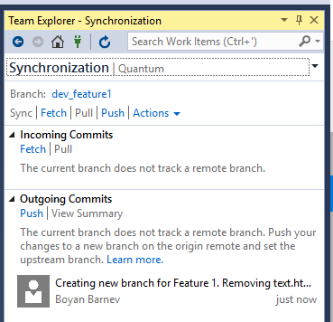 Synch changes to SF Cloud Synch changes to SF Cloud