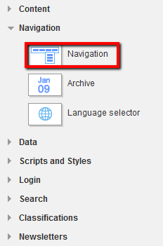 AddContentNavigation