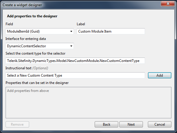 dynamic module