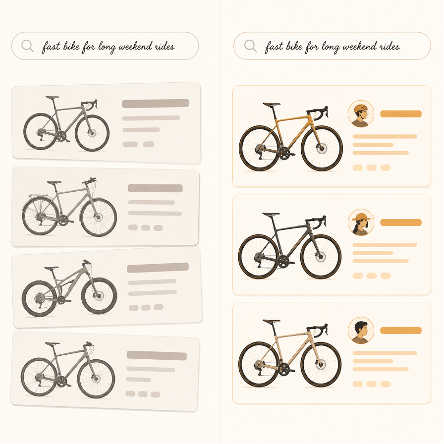 Keyword search vs intent-driven search