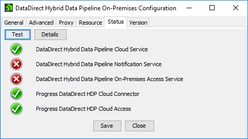 Hybrid Data Pipeline Before Status