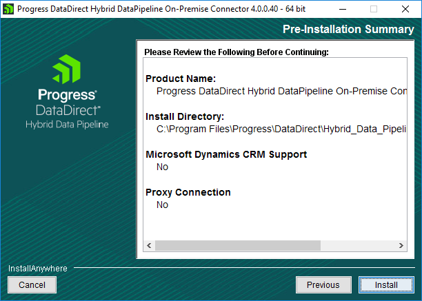 On-premises Connector Pre-Installation