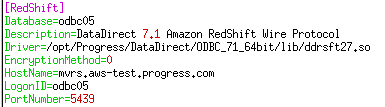 RedShift Config