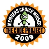 Code Project Members Choice 2009