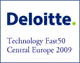 Deloitte TechFast 50 Central Europe 2009