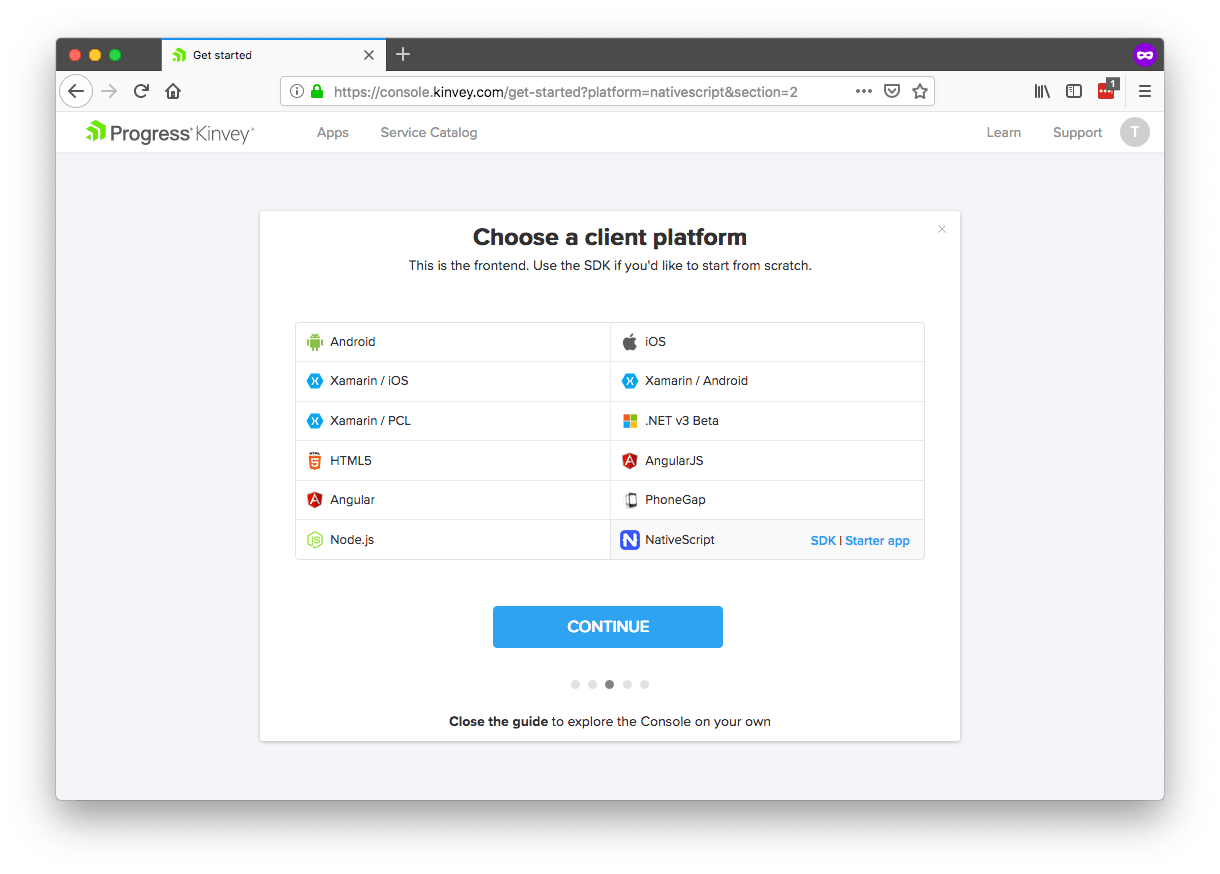 Select Platform