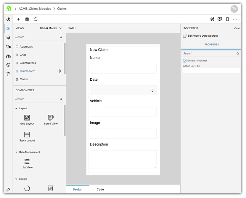 how to build a drag and drop app builder