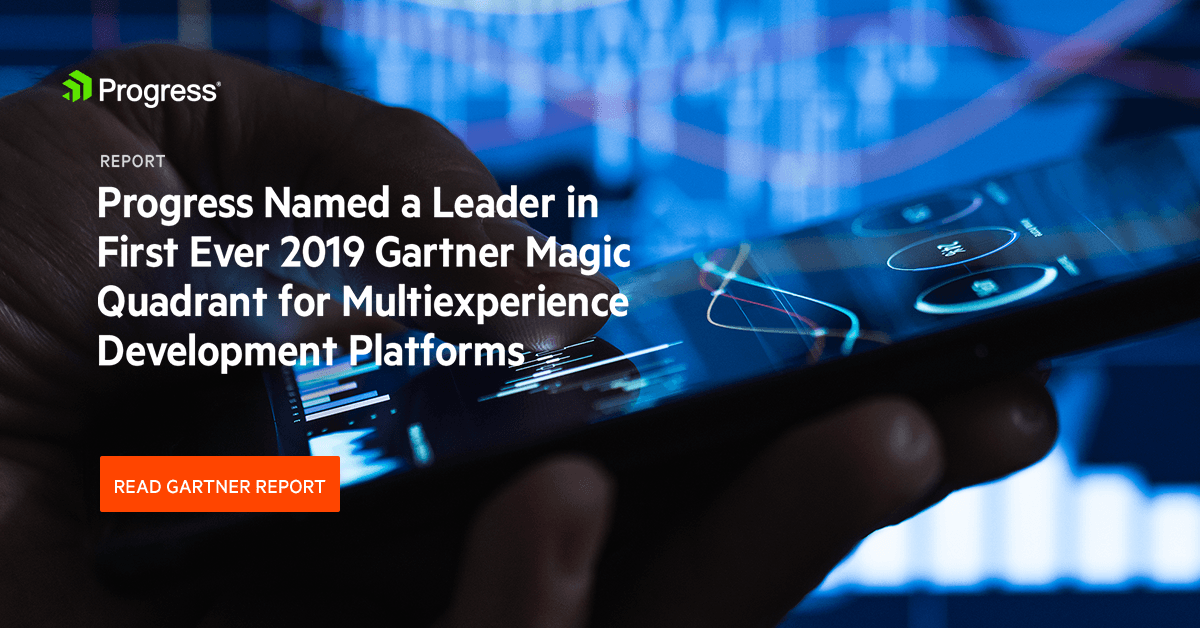 Gartner Names Progress Leader in Multiexperience Development