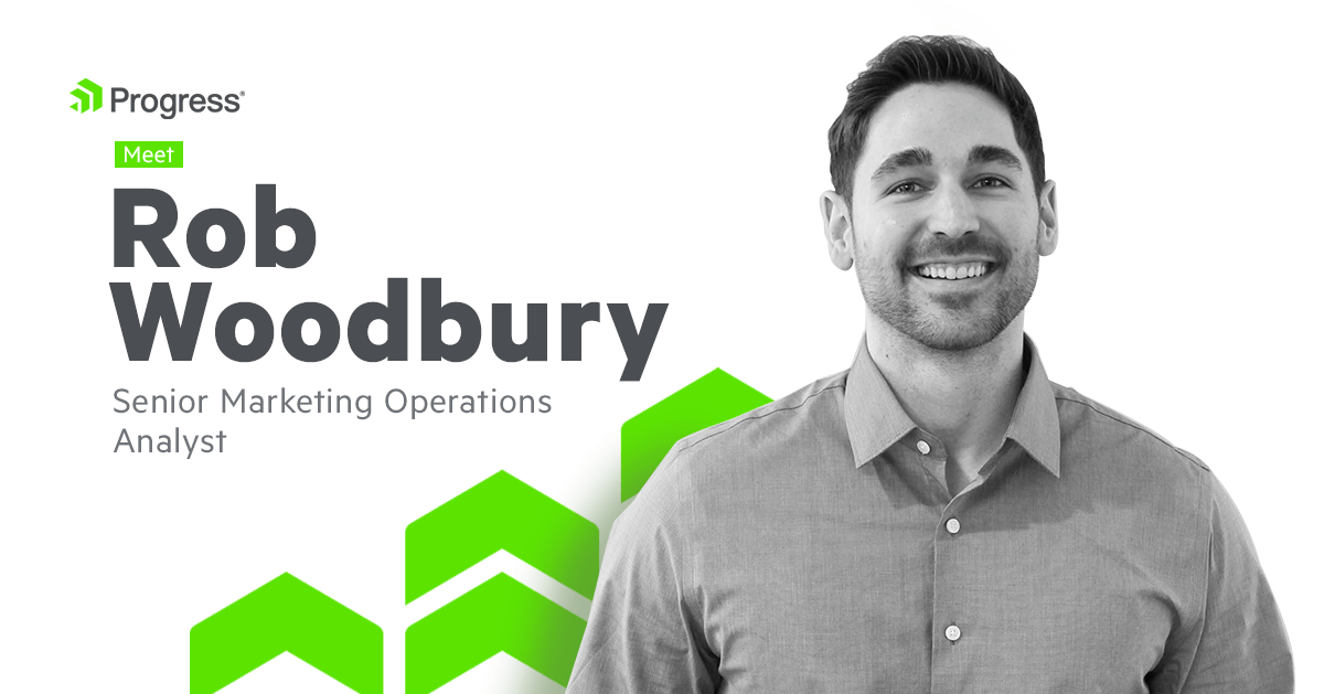 Meet Rob Woodbury Senior Marketing Operations Analyst