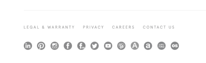 Teknion’s website includes a long list of third-party platforms it connects to. Many of them are social media, but there’s also a link (to the left of the capital 