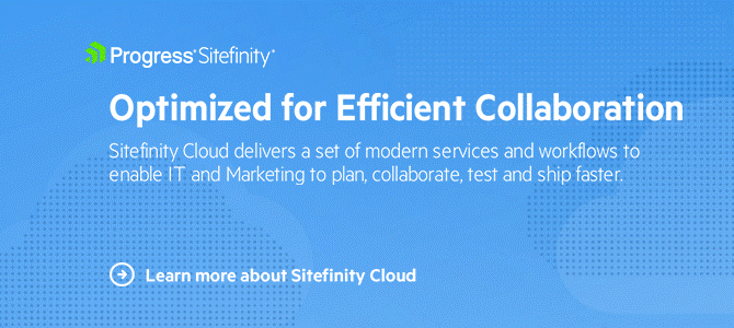 Sitefinity Cloud Overview Sitefinity Cloud Overview