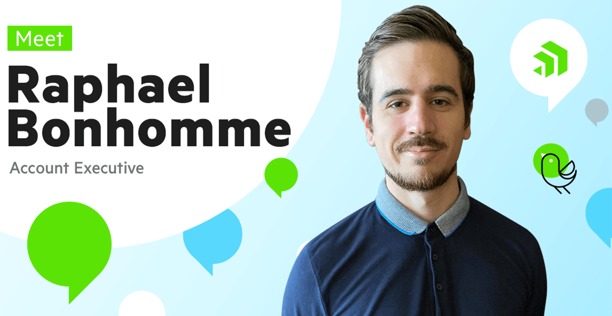Meet Raphael Bonhomme, Inside Account Executive at Progress