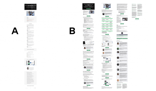 Data 36 Longform Content A/B Split Testing Example