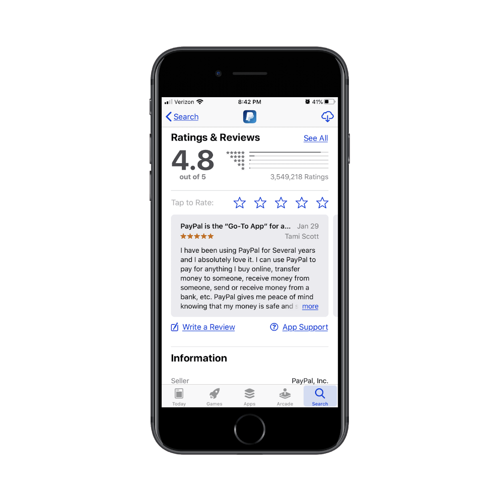 PayPal mobile cash app user review PayPal mobile cash app user review