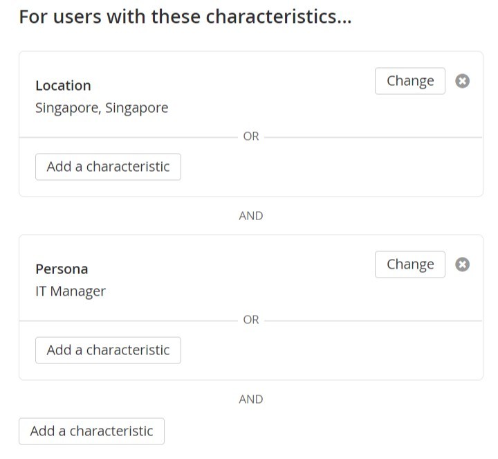 segment characteristics