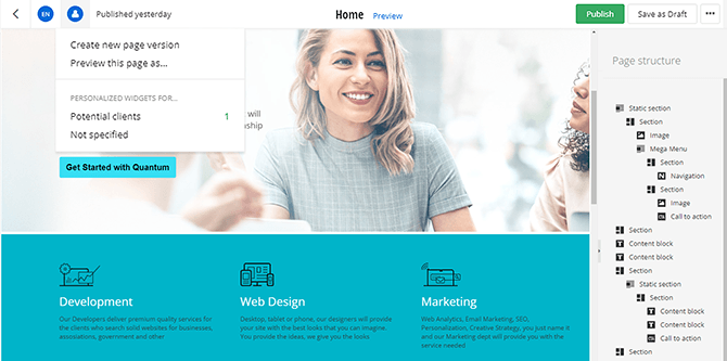NET Core Personalization NET Core Personalization
