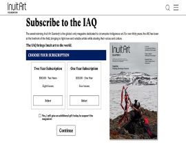 Inuit Art Foundation Uses Sitefinity for Digital Experience_270x210