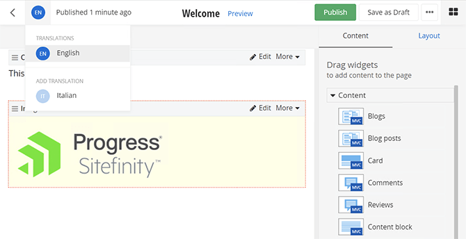 Sitefinity SiteSync Multilingual Sitefinity SiteSync Multilingual