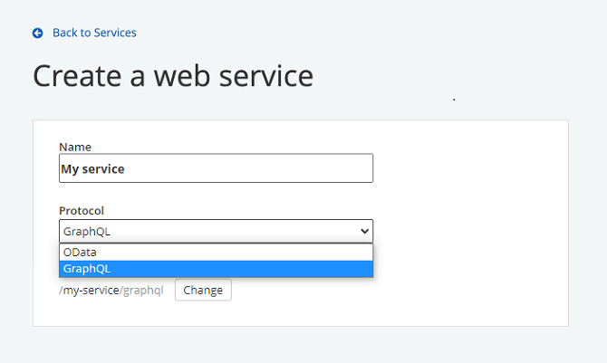 GraphQL-Create-Web-Service