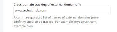 GTM external domains cross-domain tracking