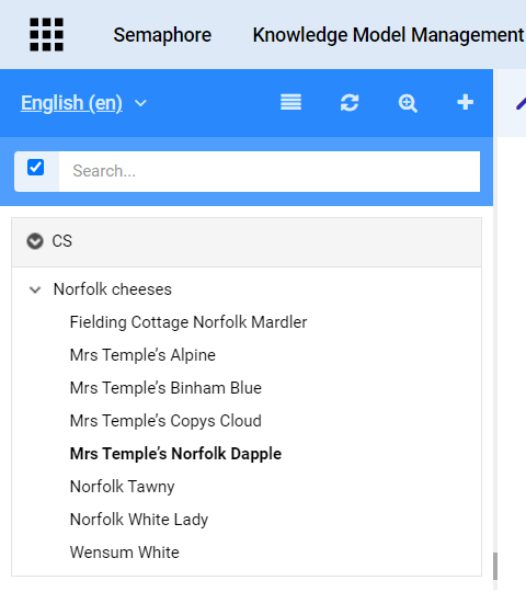 Image showing the added new child concepts.