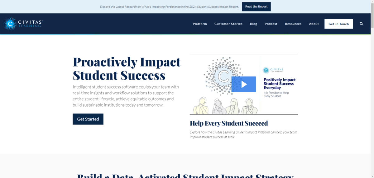 A screenshot of the Civitas Learning home page. We see two fonts used. The heavy display font used for the headings is called Playfair Display. The thin sans serif font used in the body is called Lato. A screenshot of the Civitas Learning home page. We see two fonts used. The heavy display font used for the headings is called Playfair Display. The thin sans serif font used in the body is called Lato.