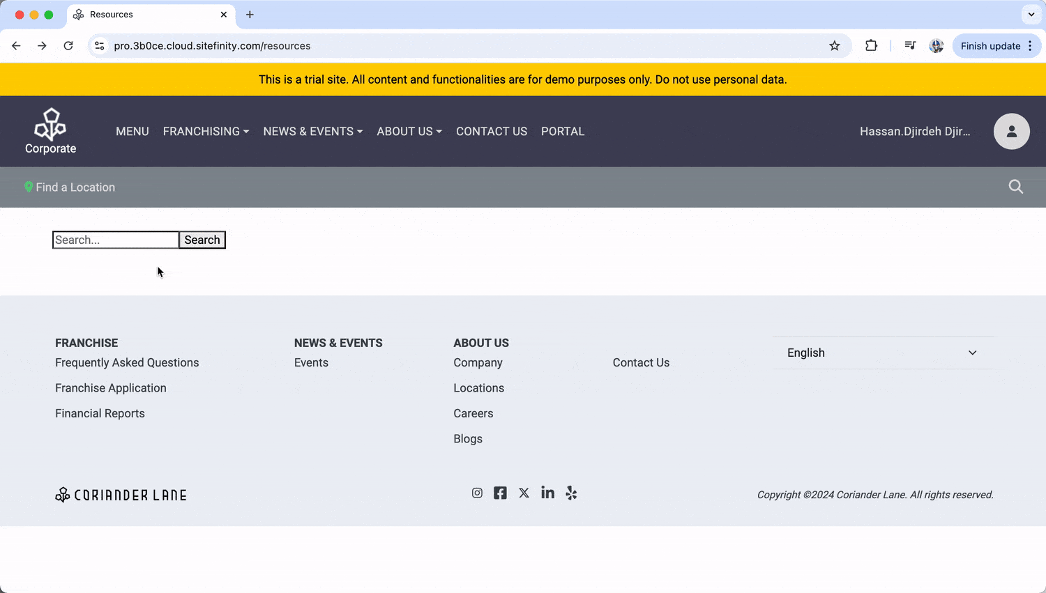 Sitefinity new page publish Sitefinity new page publish