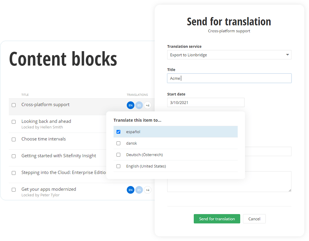 Sitefinity content-blocks-send-for-translation