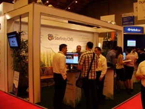 booth front