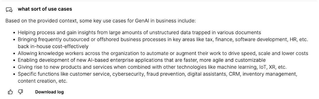 What sort of use cases