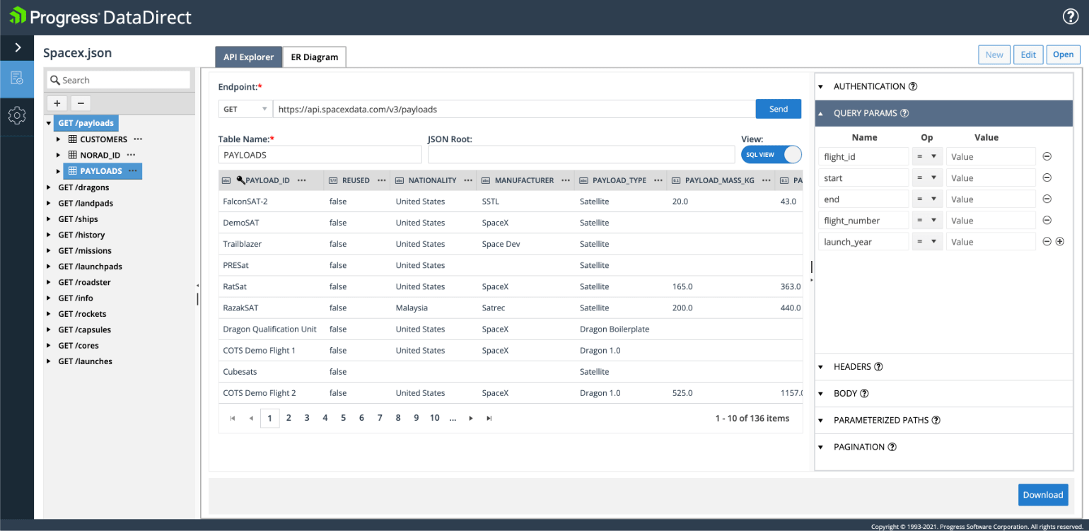 Autonomous REST Connector Screenshot