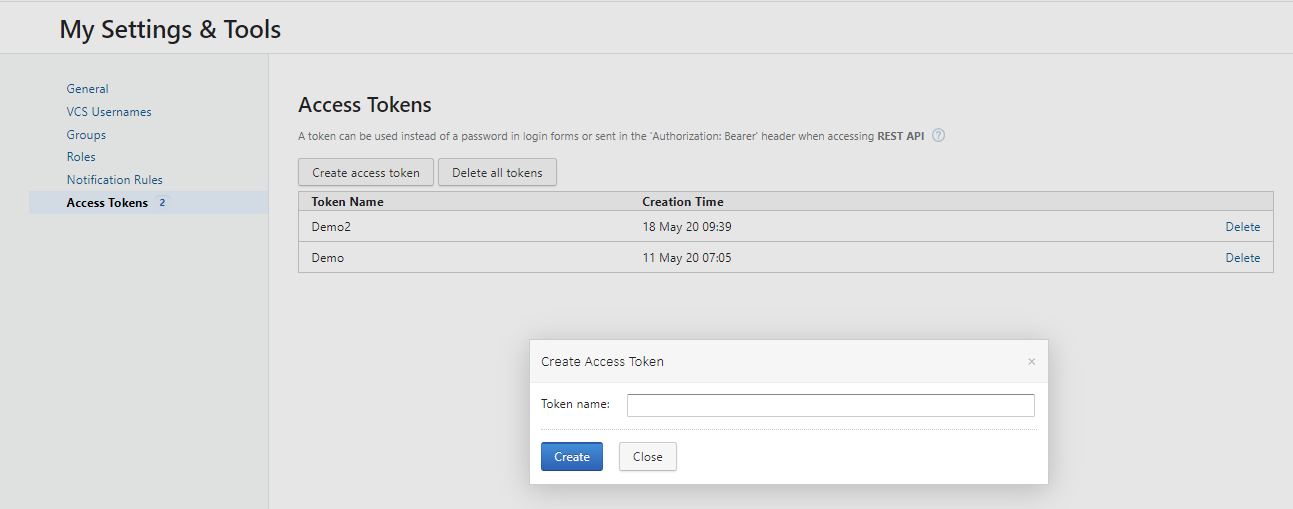 Create Access Token Create Access Token