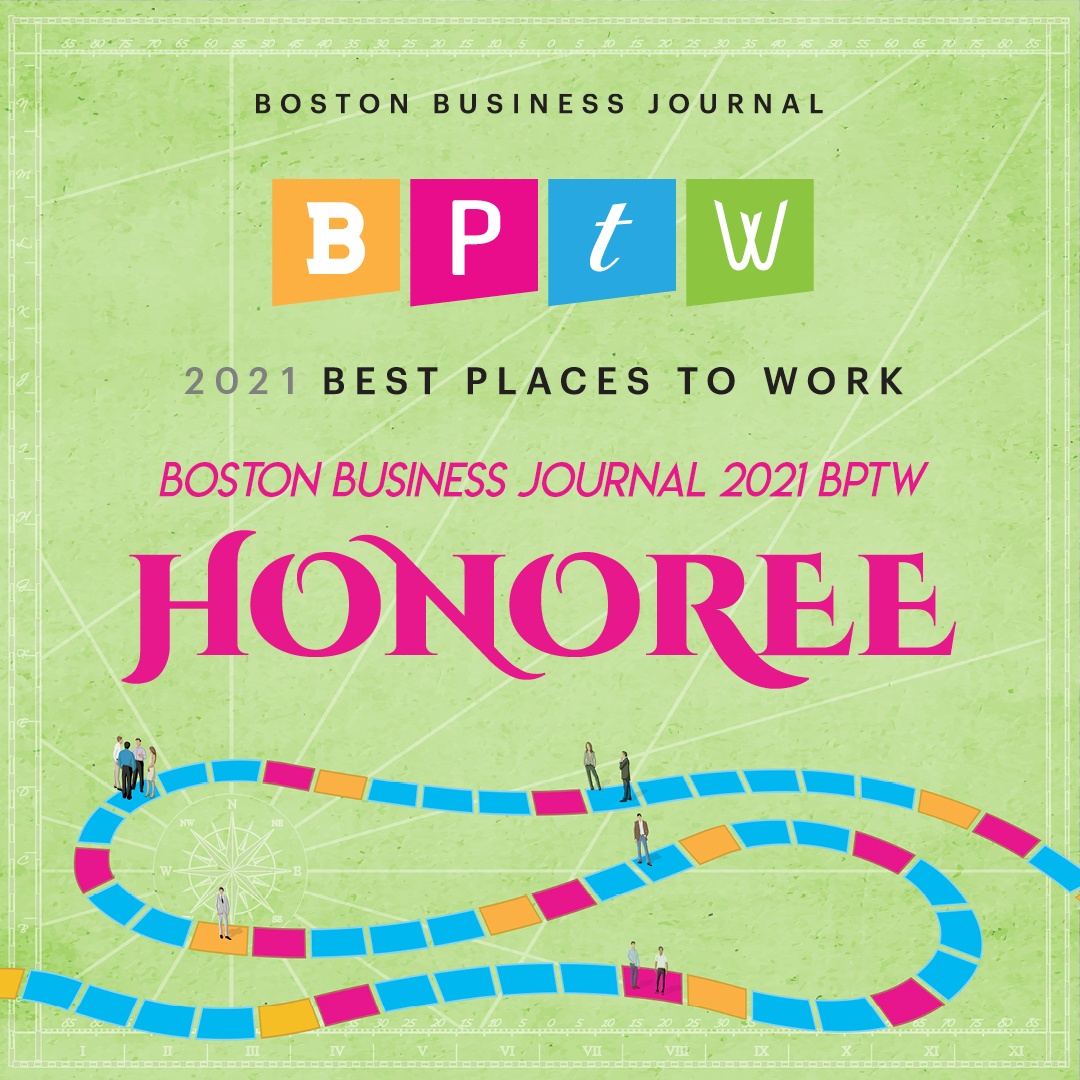 Boston Business Journal's Best Places to Work logo