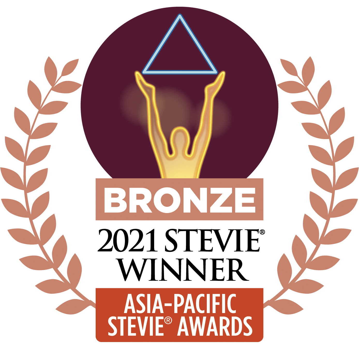 Asia-Pacific Stevie Award logo for bronze winner