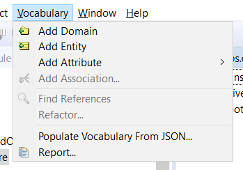 Populate Vocabulary from JSON