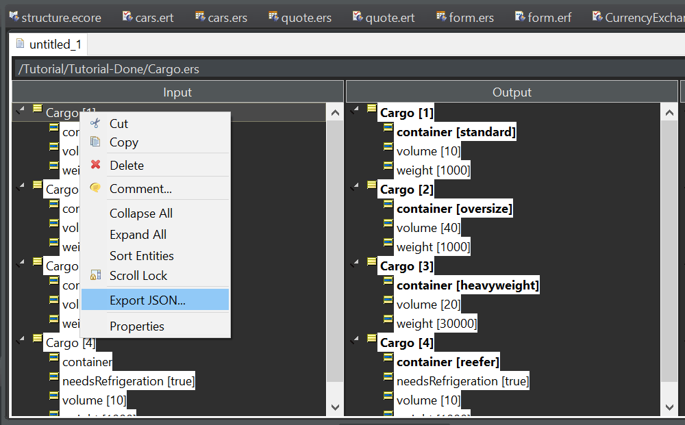 Exporting JavaScript Payload from Tester Exporting JavaScript Payload from Tester