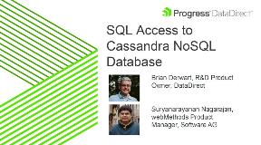 SQL Access to Cassandra NoSQL Databases