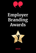 Award logo for 2021 Employer Branding Awards
