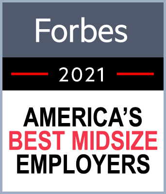 Forbes America’s Best Midsize Employers for 2021