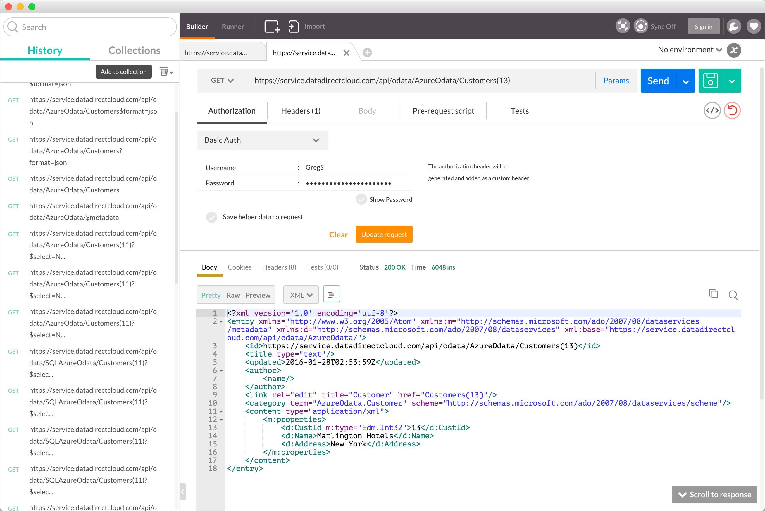 Getting Started with OData