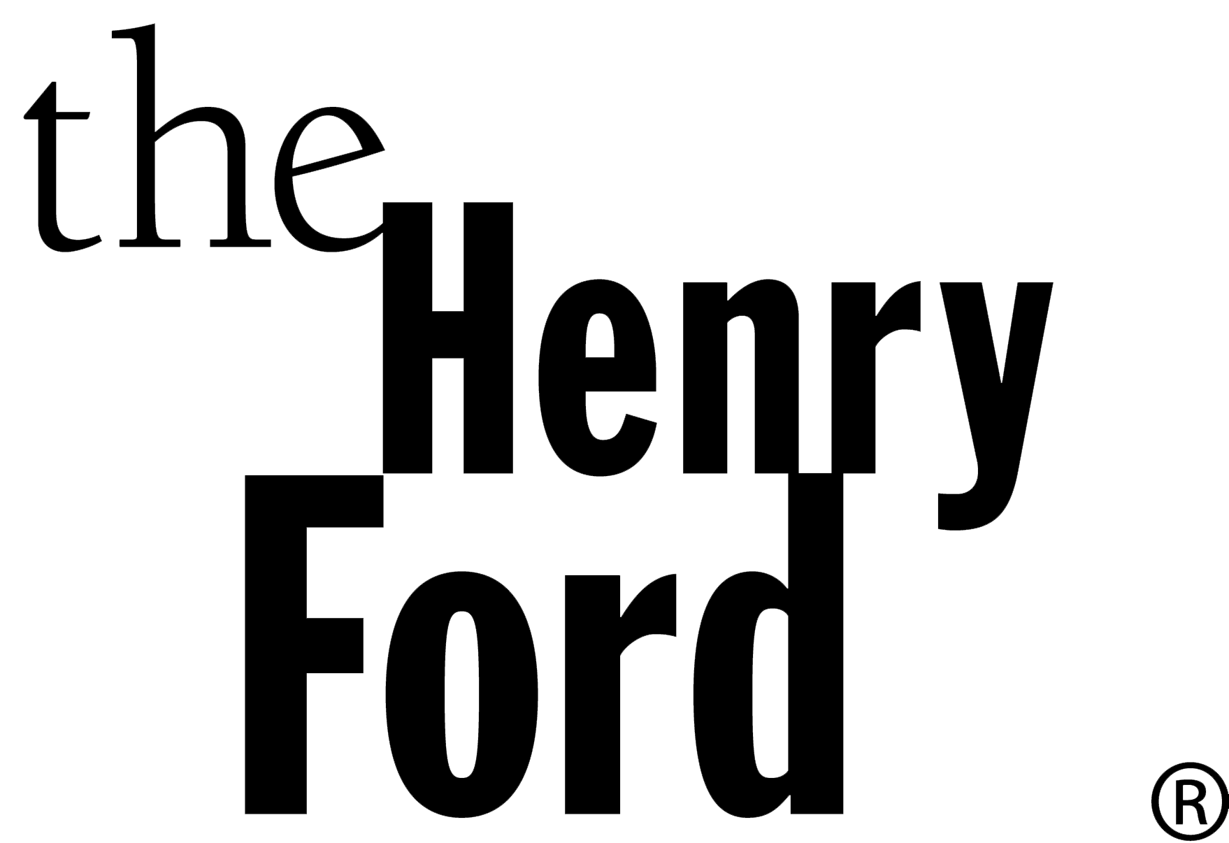 HenryFord BlockLogo_Black_transparent