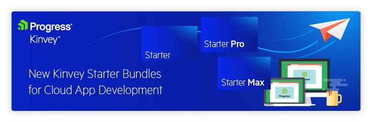 Kinvey Starter Bundles for Cloud App Development