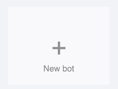 create a new bot