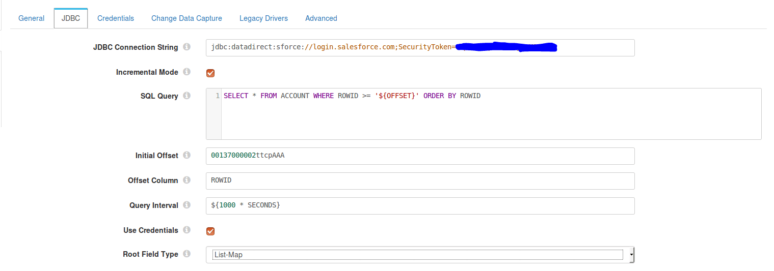 Offset Column: Column that the offset should be checked on