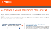 Make It Work: Mobile Application Development