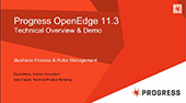 Progress OpenEdge 11.3
